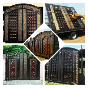 Самые красивые кованые ворота: фото, особенности изготовления, виды и стили